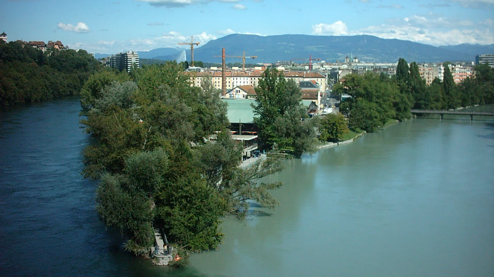 Sentier du Rhône à Genève : itinéraire et étapes